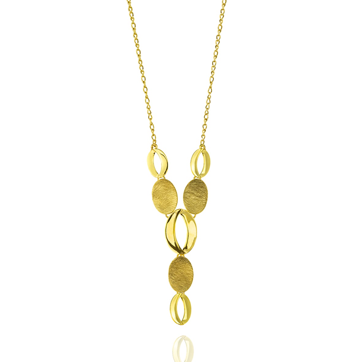 Κολιέ ασήμι 925 επιχρυσωμένο