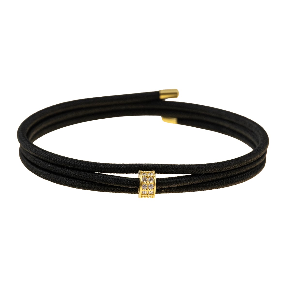 Charm silver 925 yellow gold plated with zirconia