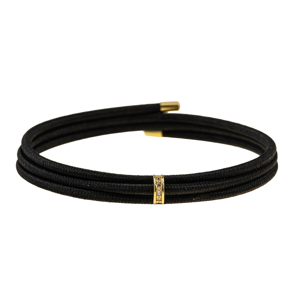 Charm silver 925 yellow gold plated with zirconia