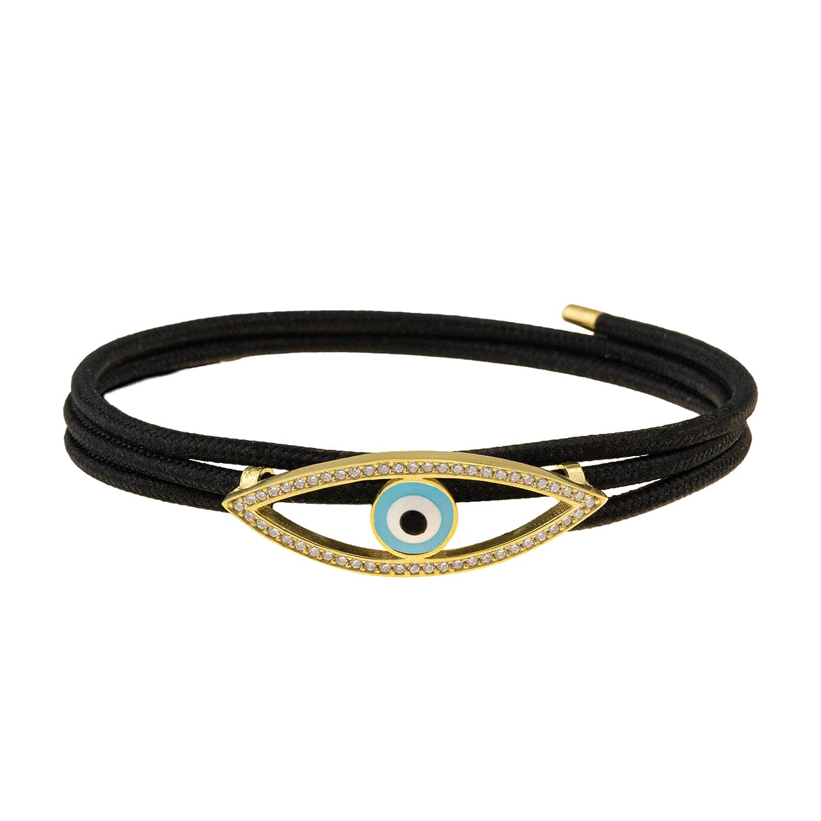 Charm silver 925 yellow gold plated with zirconia