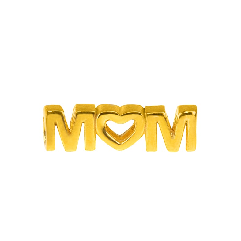 Μοτίφ ασήμι 925 MUM επιχρυσωμένο