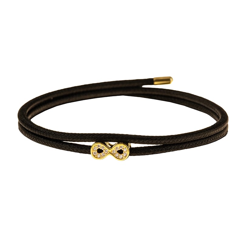 Charm silver 925 yellow gold plated with zirconia