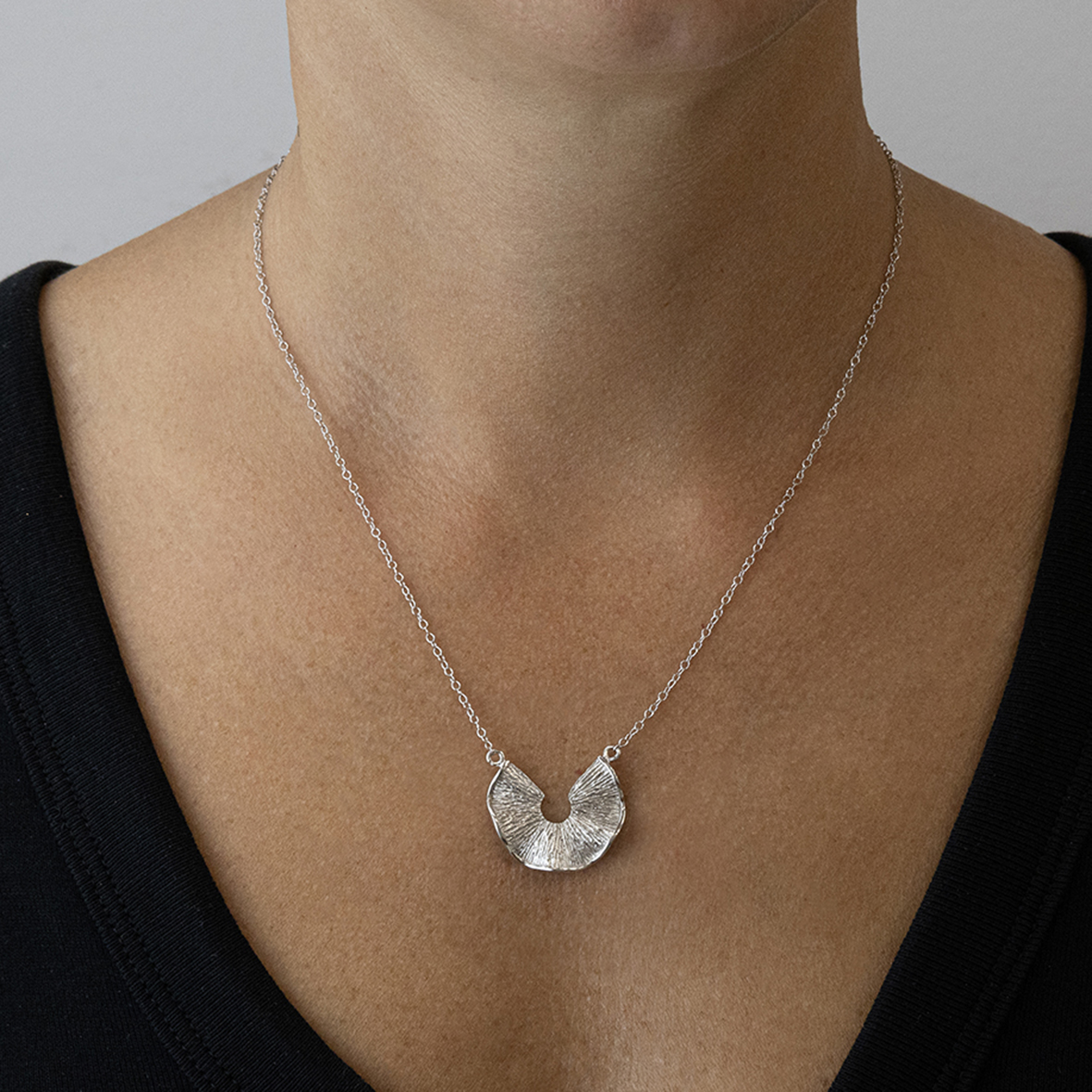 Necklace silver 925 rhodium plated